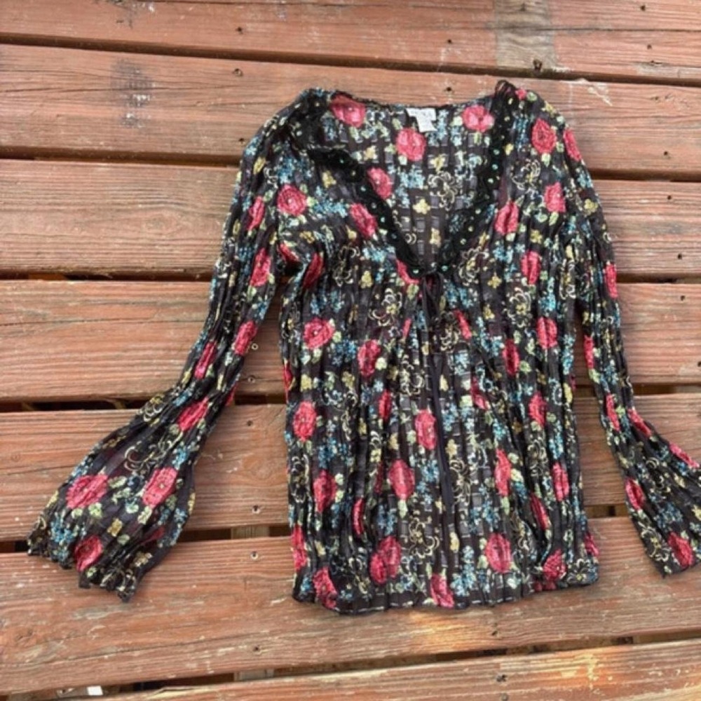 Medium women's layering Y2K whimsical fairy top